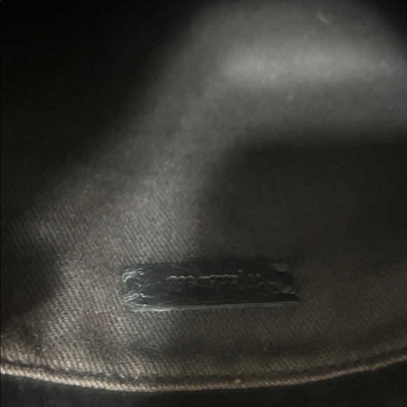 Madewell Black Leather Tote EUC - Picture 5 of 7